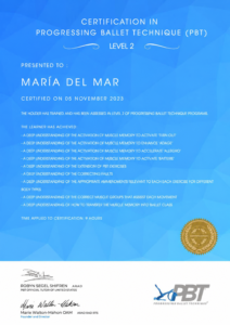 PBT certificate level 2